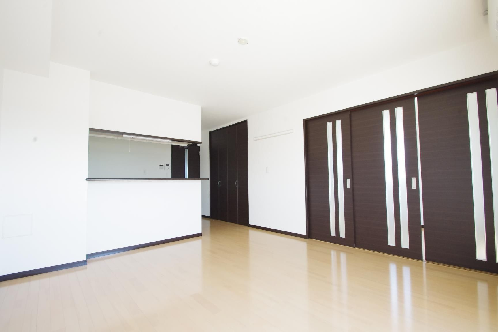 熊本市南区幸田１丁目の賃貸マンションの居間・リビング