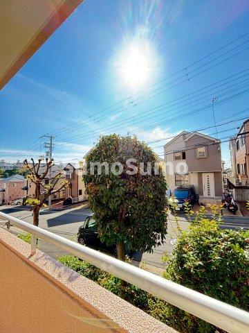 明石市朝霧北町のアパートの展望