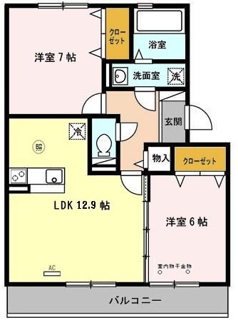グランドアトリオ神戸西の間取り|グランドアトリオ神戸西