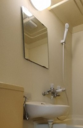 サンアベニューAの洗面所