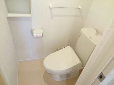 【トイレ】 | ケーズコート岩出 | コンパクトで使いやすいトイレです