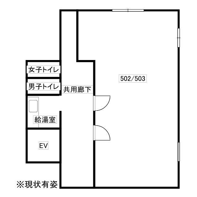 The Lucent 大阪中央の間取り