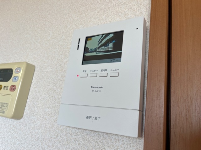 メゾンドコンフォース　Ⅰのセキュリティ|TVモニター付きで安心です☆