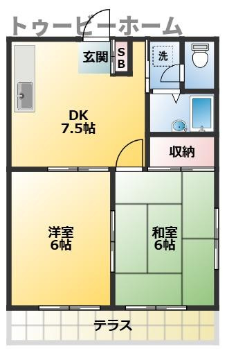 バンブーズの間取り