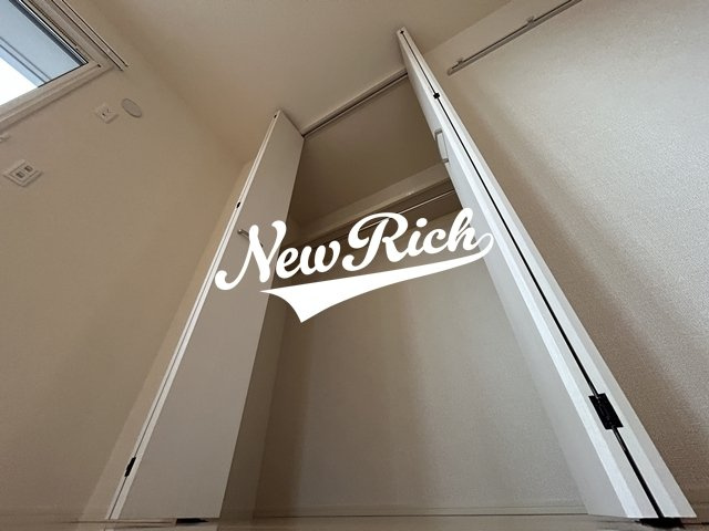 伊勢崎市豊城町のアパートの収納