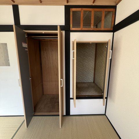 室蘭市輪西町1丁目7-12戸建の収納