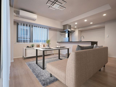 【居間・リビング】 | プレシス八丁堀リバーフロント