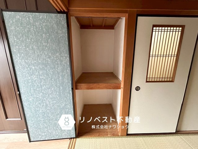 東大阪市大蓮東2丁目の収納|寝具を収納するのに最適な押入。