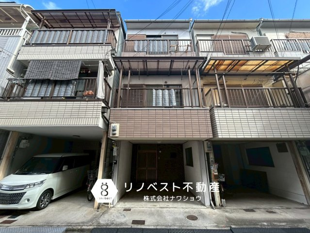 東大阪市大蓮東2丁目の外観|内装リフォーム済みの2DK中古戸建です。
木・鉄骨造で地震にも強い！
