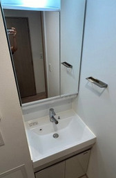 クレストコート靱公園THE CLASSの洗面所