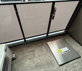 クレストコート靱公園THE CLASSのバルコニー