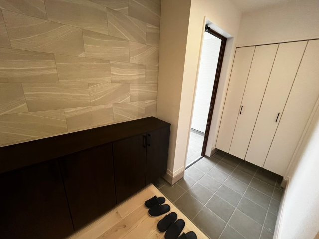 菊池郡大津町引水／５号棟の玄関