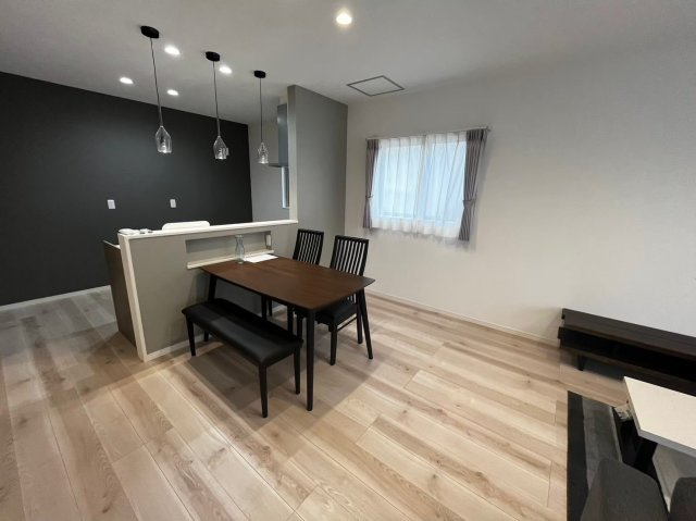 菊池郡大津町引水／５号棟の居間・リビング