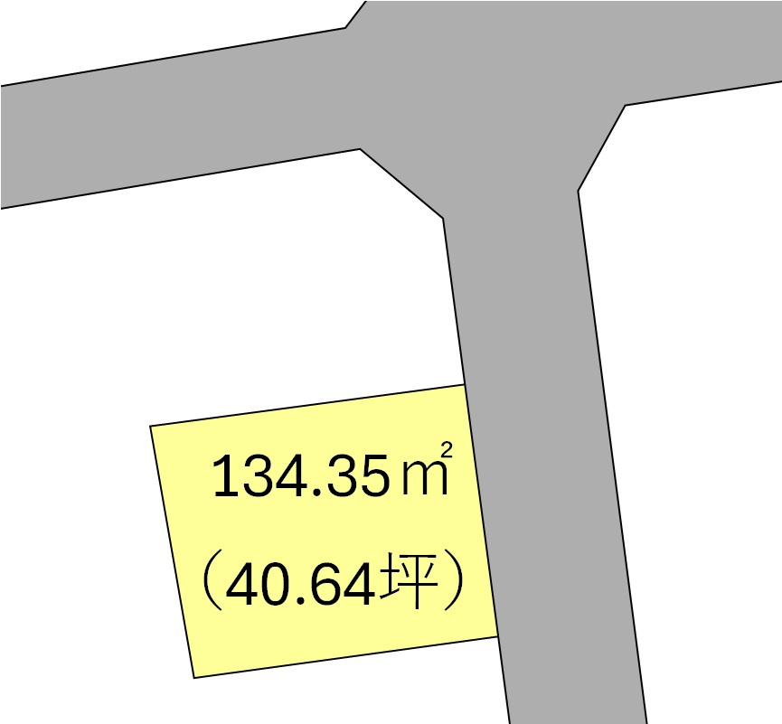 和歌山市神前・土地・127281の区画図