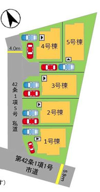 東区奈多2丁目5期　４号棟の地図