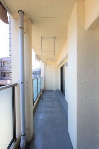 クレール池之表のバルコニー