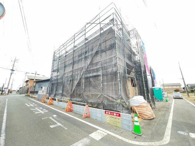新築戸建・新築建売　太田市新田木崎町第10　木崎小・木崎中の前面道路含む現地写真