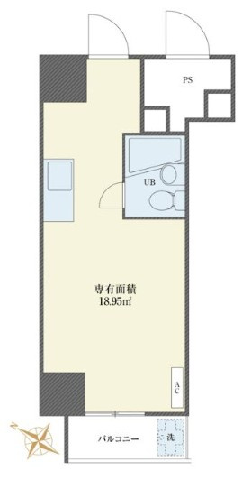 【間取り】 | 東池袋パレス | 都会暮らしも安心な管理体制の物件です。