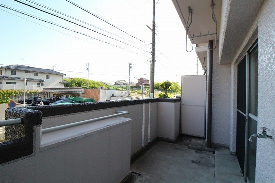 シャトー東山のバルコニー