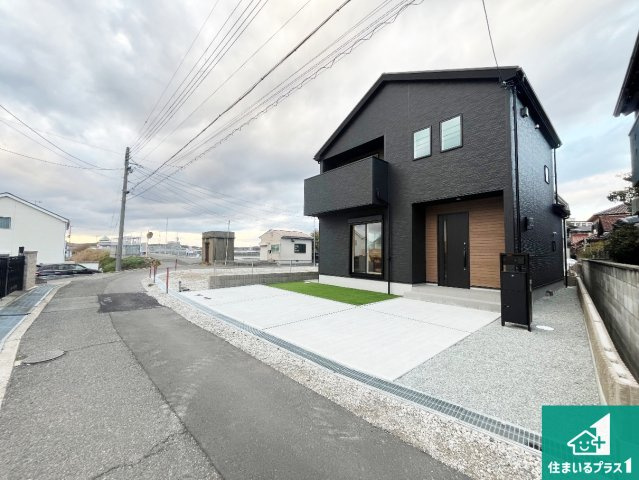神戸市西区玉津町今津　第25-1期　新築一戸建ての前面道路含む現地写真|車通りの少ない前面道路！お子様がいらっしゃるご家族でも安心！
