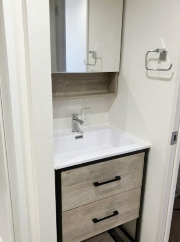 ナナラ千川の洗面所