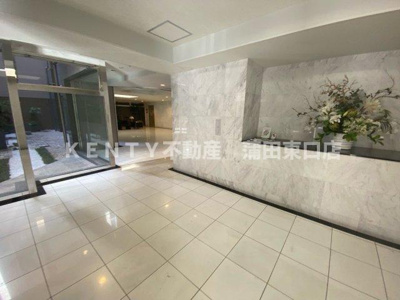 【ロビー】 | デュオステージ蒲田 | 落ち着いたロビーです