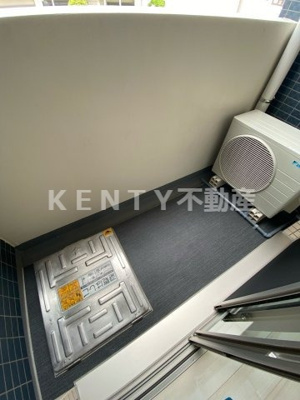 【バルコニー】 | ガリシア池上Ⅱ | 暖かな日差しのふりそそぐバルコニー