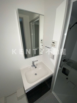 【洗面所】 | ガリシア池上Ⅱ | 使いやすい洗面所です