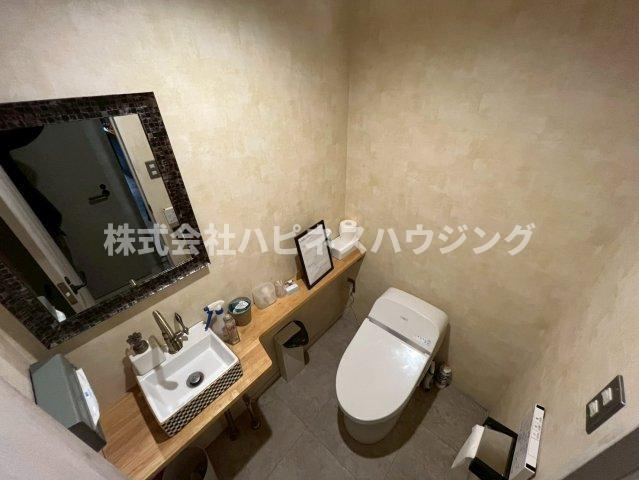 柏市末広町の店舗一部のトイレ