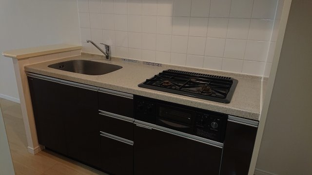 プライムアーバン豊洲のキッチン|使いやすいキッチンです