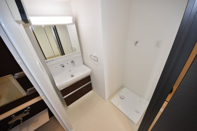 ブルー・エ・グリ上町台の洗面所