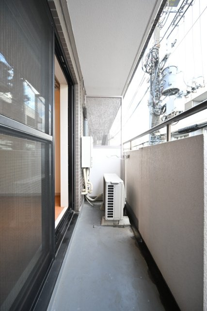 アサカシオン大岡山のバルコニー