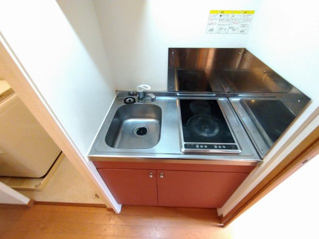 レオパレス虹のキッチン|シングルレバー設置