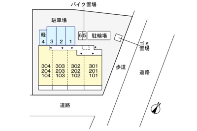【区画図】 | アウル吉祥寺南
