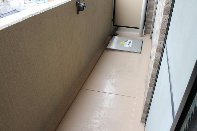 プレサンス中之島公園南のバルコニー