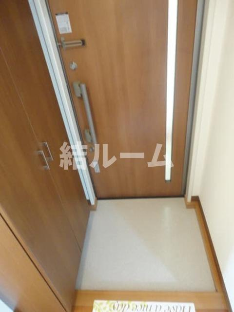 練馬区早宮３丁目のアパートの玄関