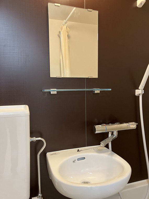 武蔵野サンハイツの洗面所