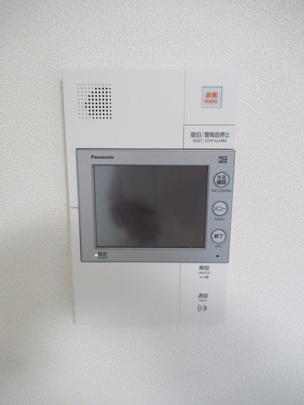 プレサンスジェネ浅草WESTのセキュリティ|モニター付インターホン