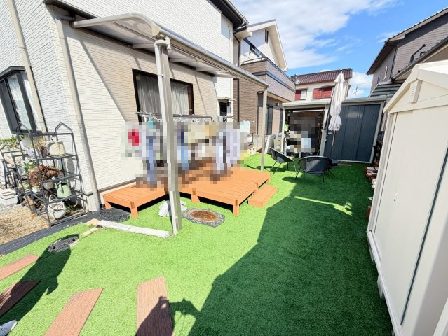 【庭】 | 音戸町波多見5丁目のキレイな中古戸建て！ | 南側の明るい庭です。