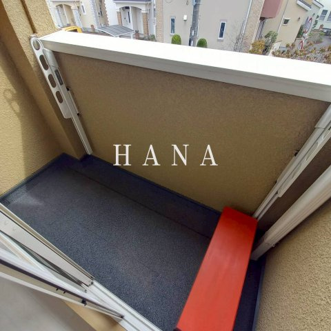 ラクールＭのバルコニー