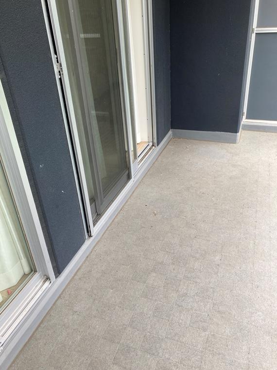 シティテラス草加松原ガーデンズのバルコニー