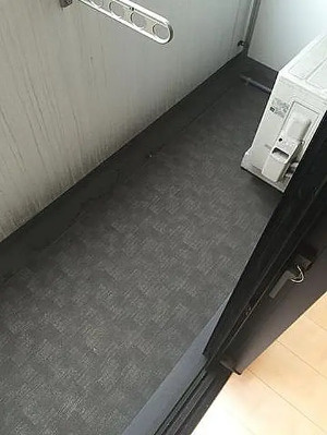 メイクスデザイン住吉アジールコートのバルコニー