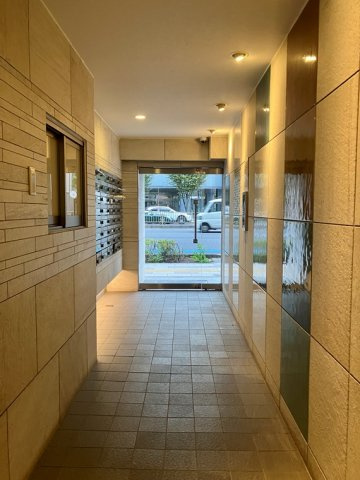 芝マンションのロビー