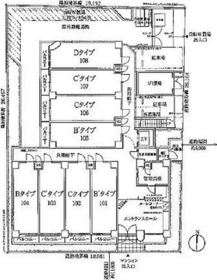 【区画図】 | プレール・ドゥーク清澄白河