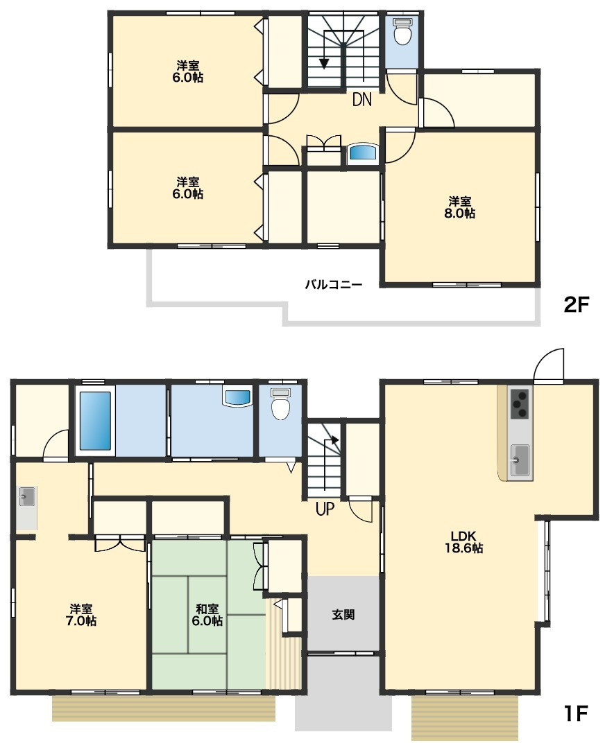 広さがココロをほどく家　熊本県熊本市南区御幸笛田4丁目