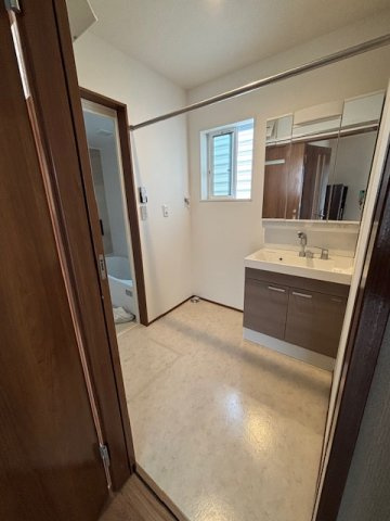 熊本市北区清水新地6丁目　中古戸建の独立洗面台