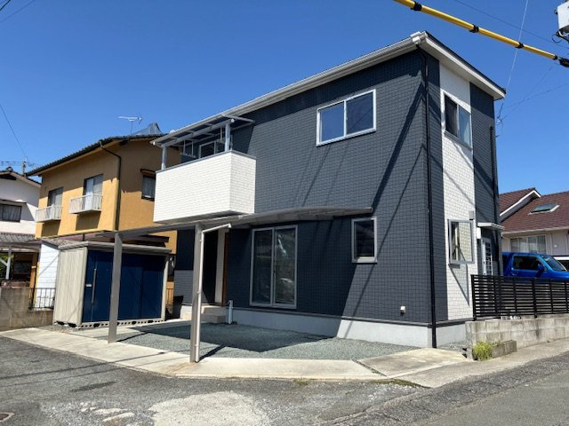 熊本市北区清水新地6丁目　中古戸建の外観|落ち着いた雰囲気の外観です