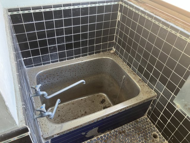 中古戸建の浴室