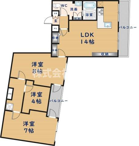 【間取り】 | ヴァリーヴィレッジ