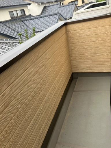 中古戸建のバルコニー